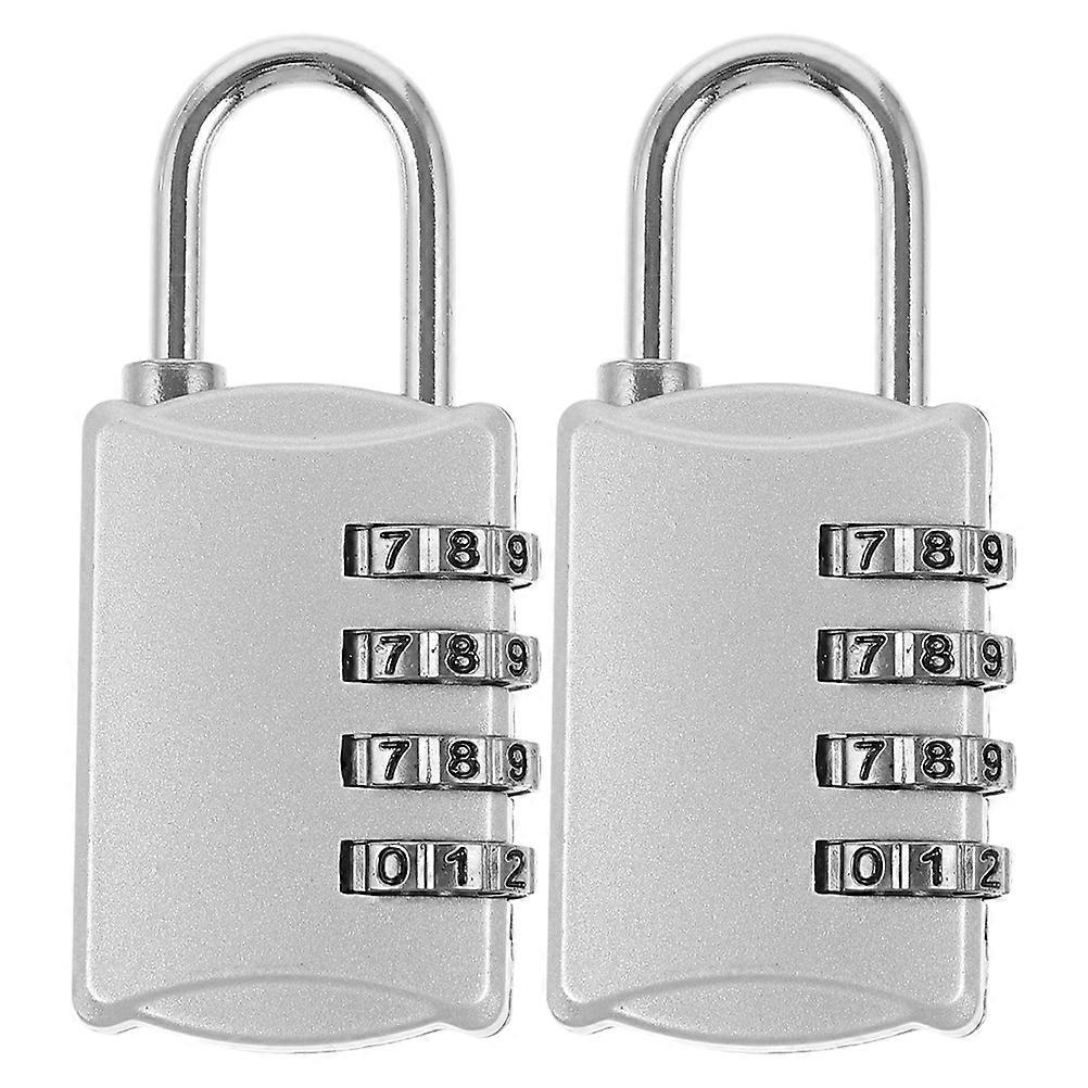 2pcs Gym Lockers Digital Lock Metal Password Combination Lock Cabinet Safety Coded Lock