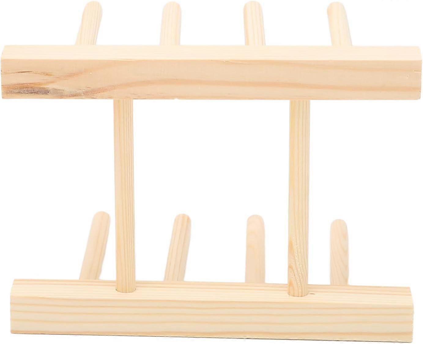 Desktop Photo Display Stand, Exquisite Wooden Sample Rack Display Rack ...