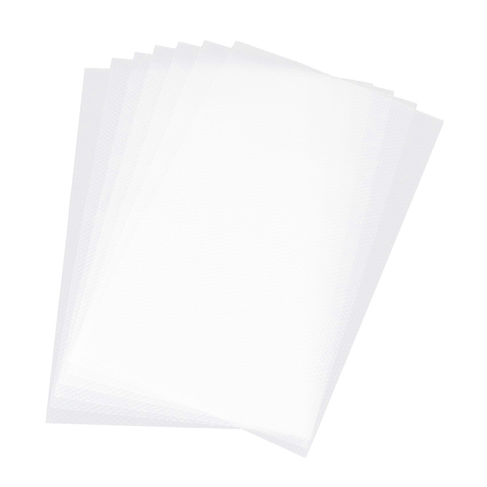 Kylskåpsmattor för hyllor, 7 st kylskåpsfoder tvättbara kylskåps- och skåpsmattor transparenta