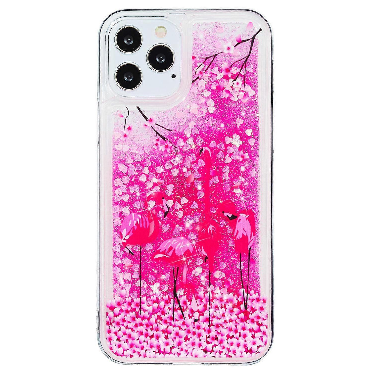 Do iPhone 16 Pro Max Etui Pływający wzór ruchomych piasków Miękka tylna okładka z TPU - Ptaki