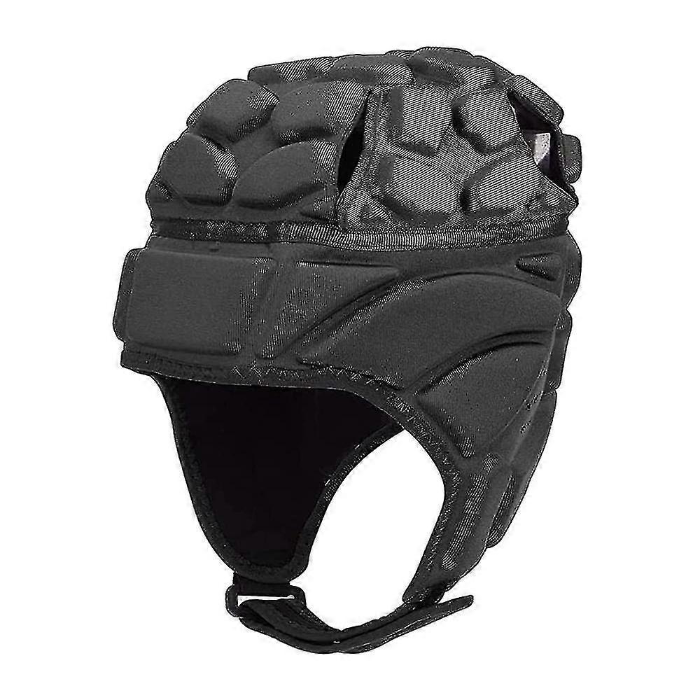 Adjustable Rugby Helmet Headguard Soft Padded Support Soft Foam Goalie Helmet For Adults Youth