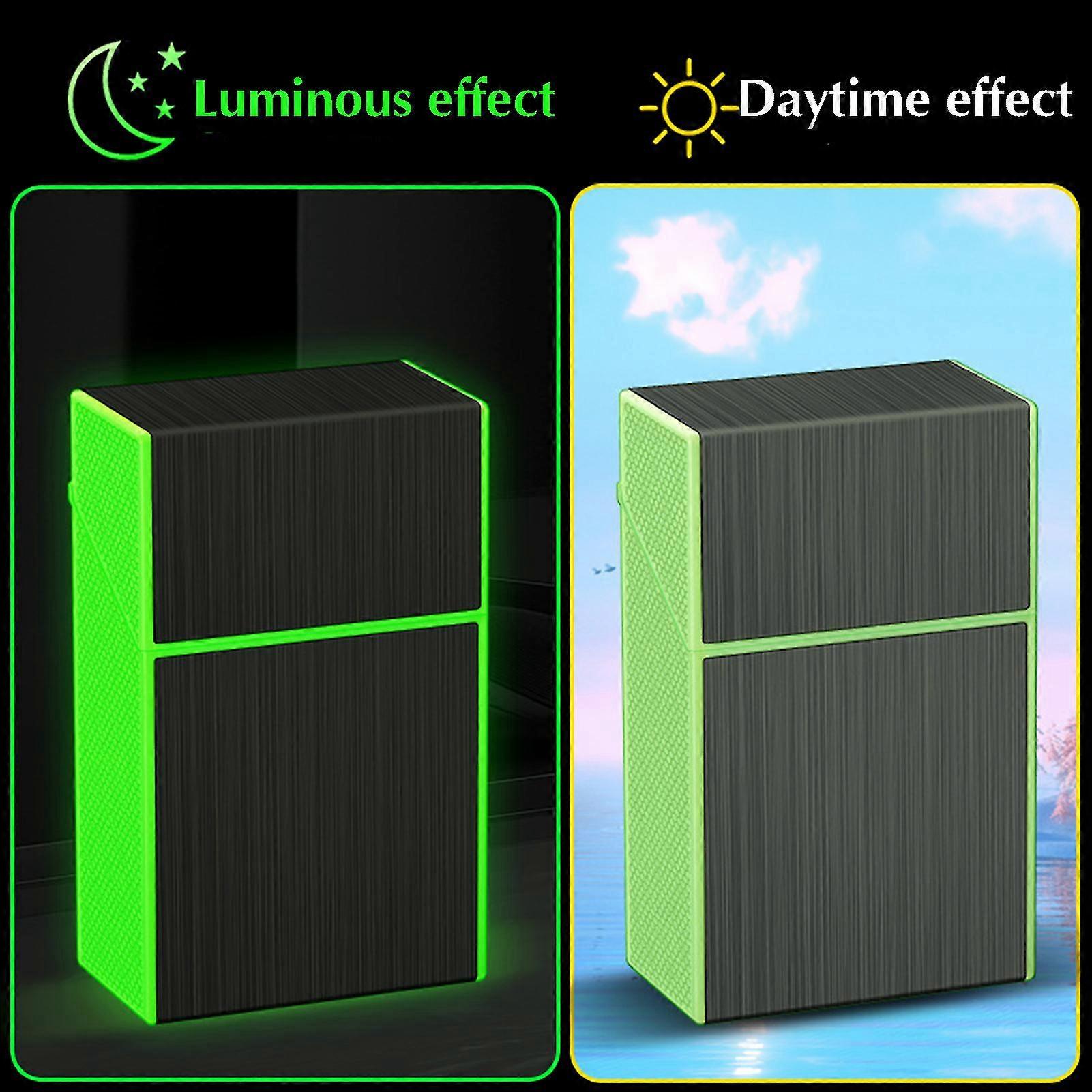 Luminous Cigar Cigarette Protective Box Lekki kieszonkowy pojemnik dla mężczyzn i kobiet Idealny prezent