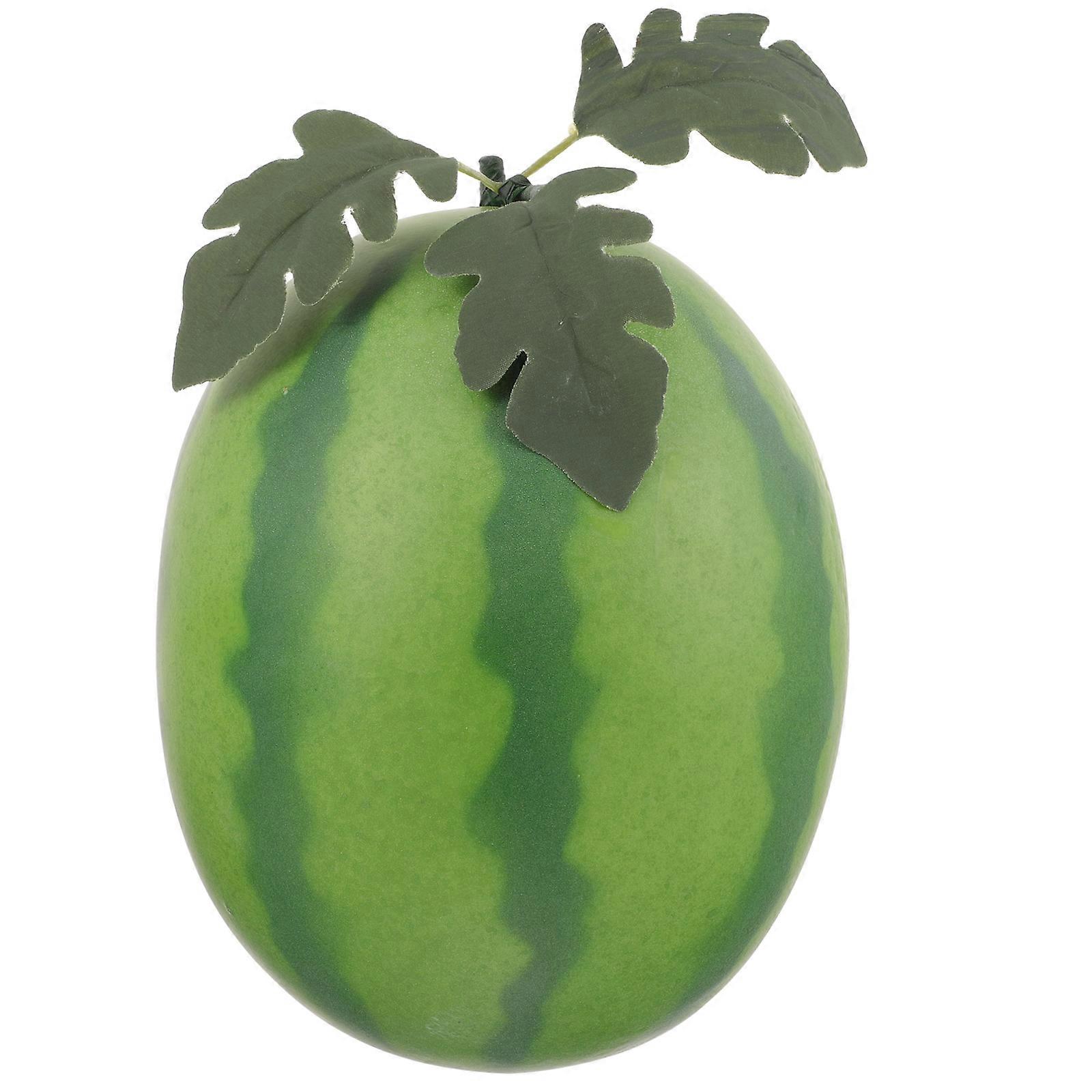 Watermelon Model Artificial Watermelon Model Supermarket Decorative Fruit Prop