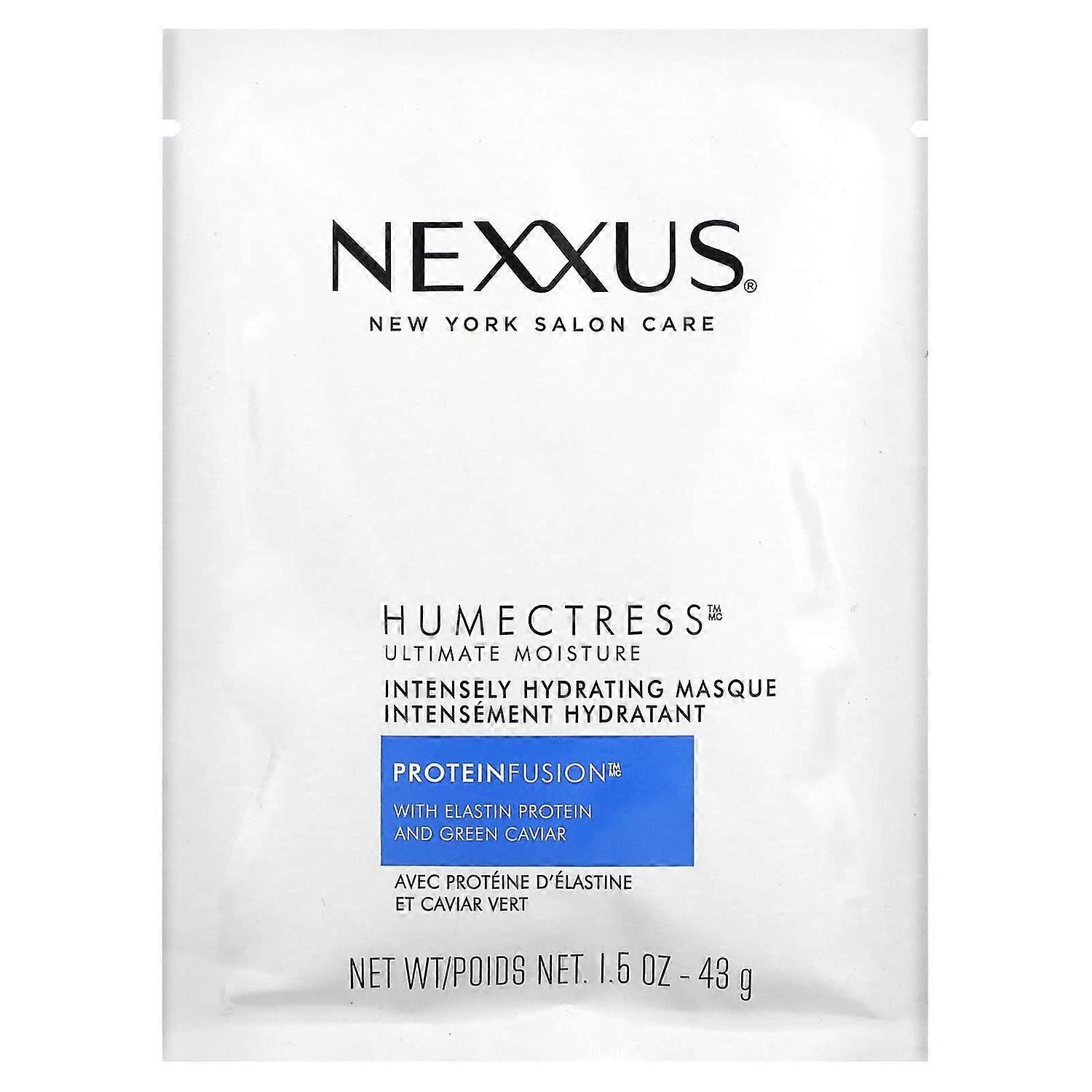 ネクサス、ヒューメクトレスインテンスハイドレーティングヘアマスク、アルティメットモイスチャー、1.5オンス(43 g)