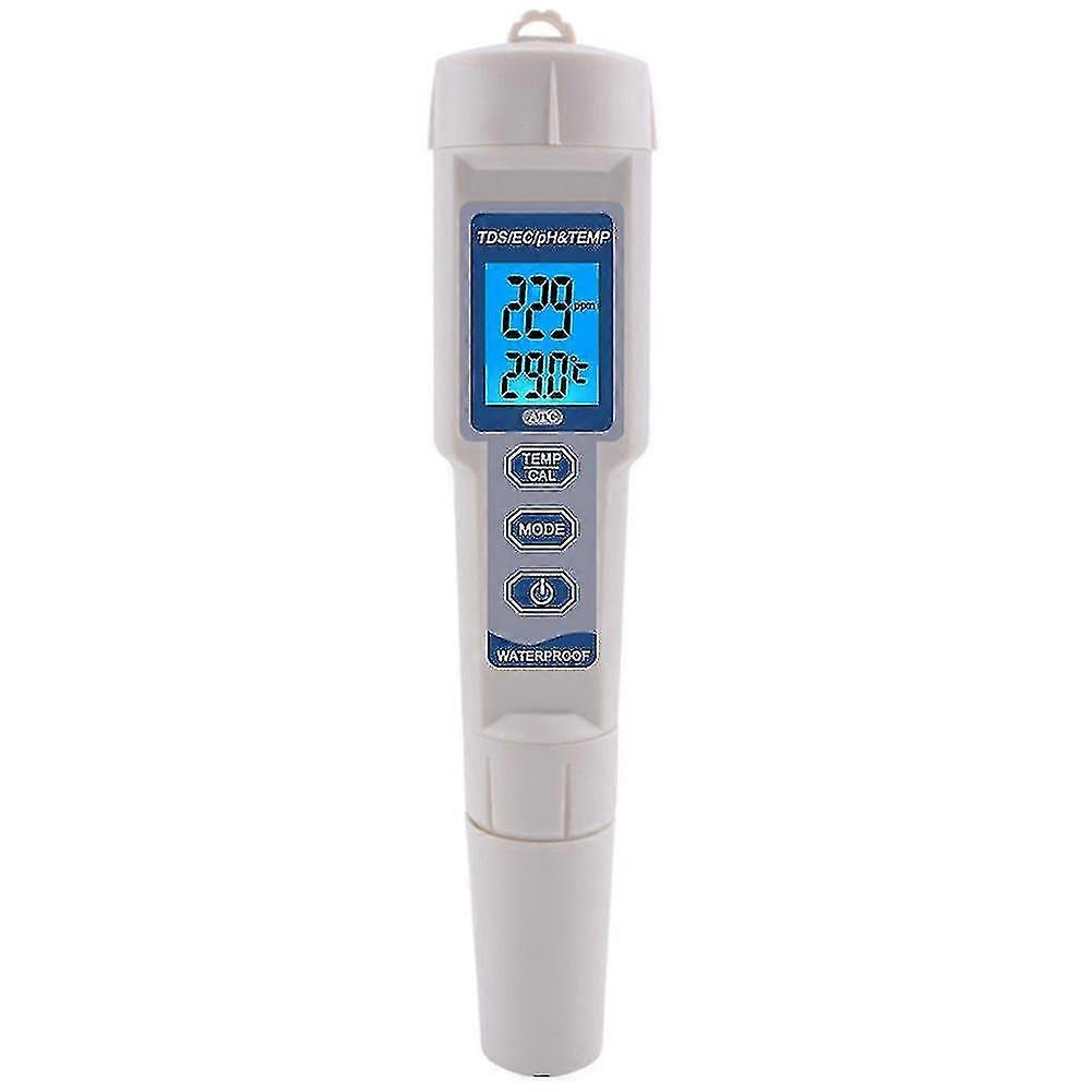 2024 4 In 1 Ph/tds/ec/temperature Meter Digital Water Quality Tester