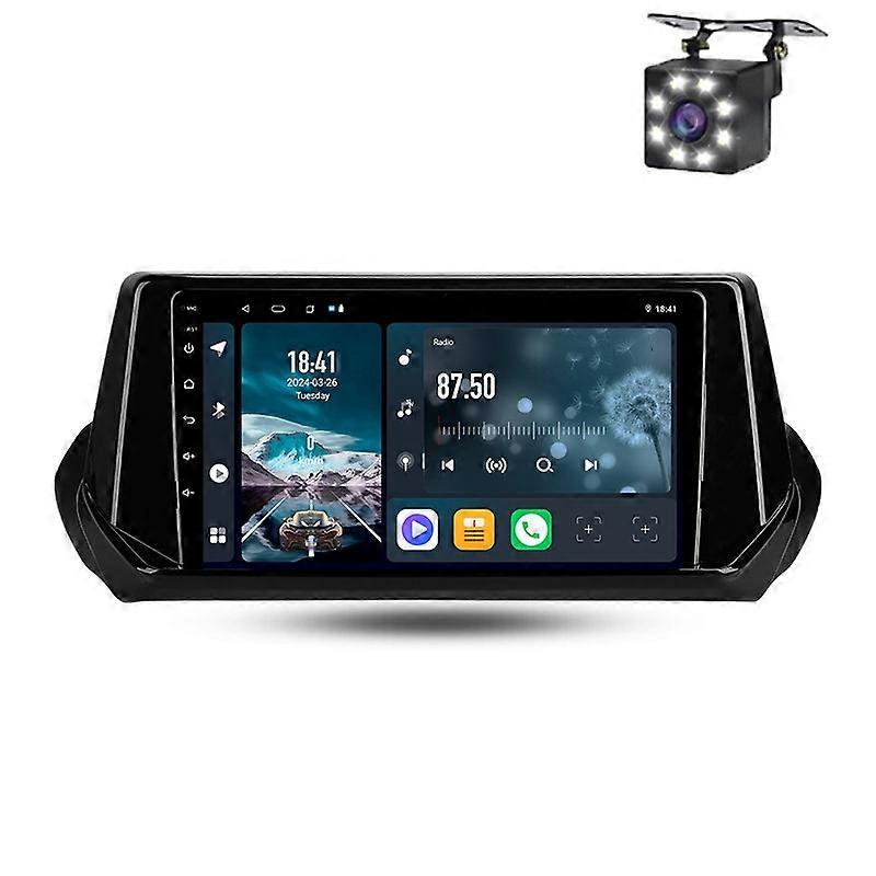 Car Multimedia Radio Carplay For Peugeot 2008 II 2 2019 - 2021 Navigation Wireless Android Auto