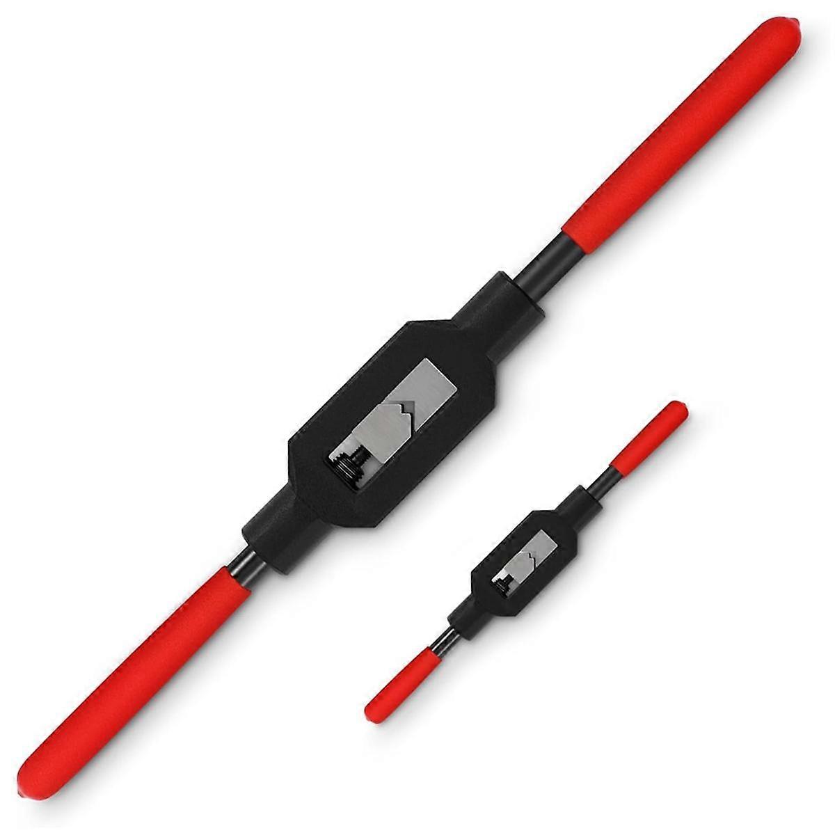 Adjustable Tap Wrench Handle Tap Handle Tool Ratcheting Tap Handle for Tap Reamer Tapping Tool(1/4I