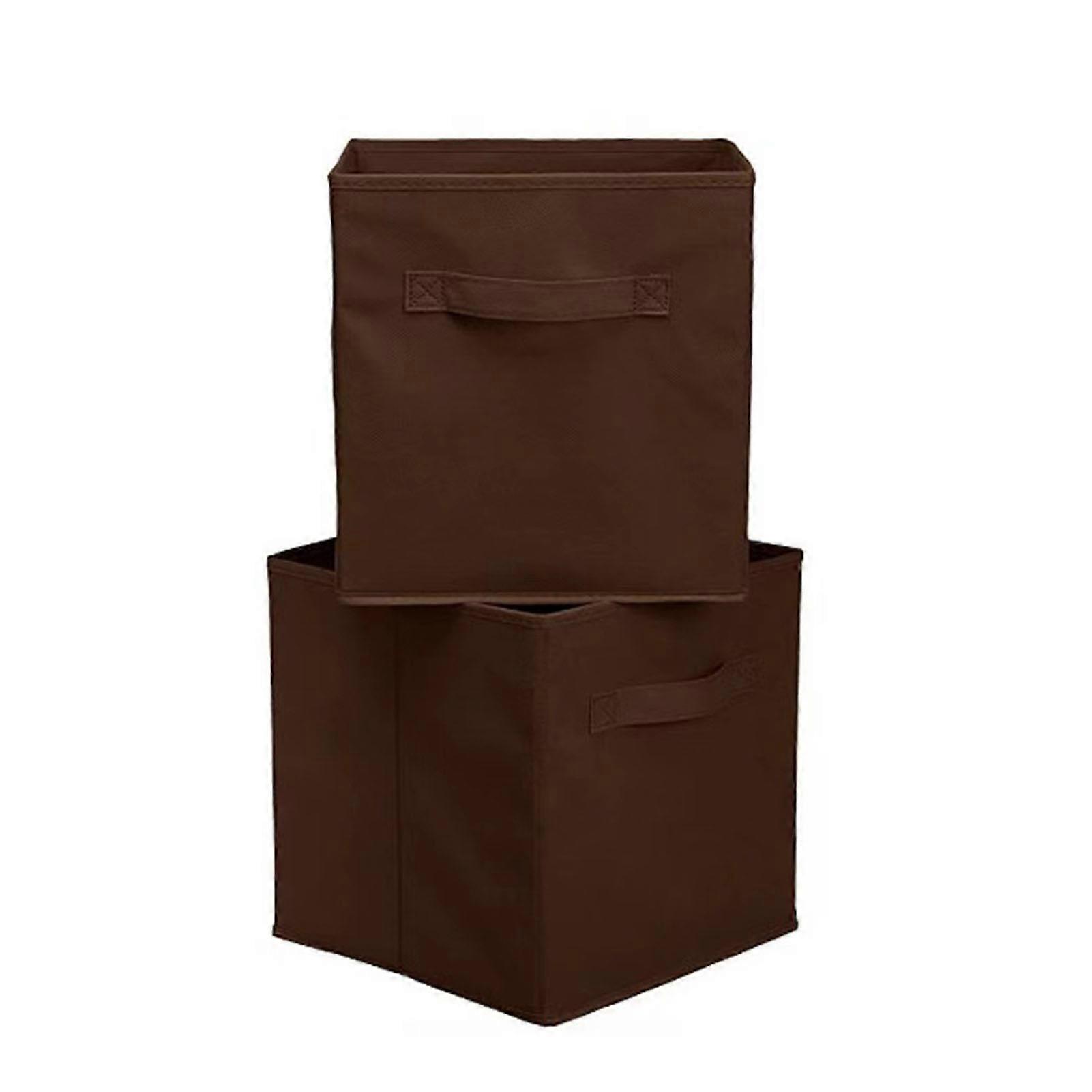 Låda Förvaringsorganisatör Vikbar fiberduk för hem Sovrum Husrum