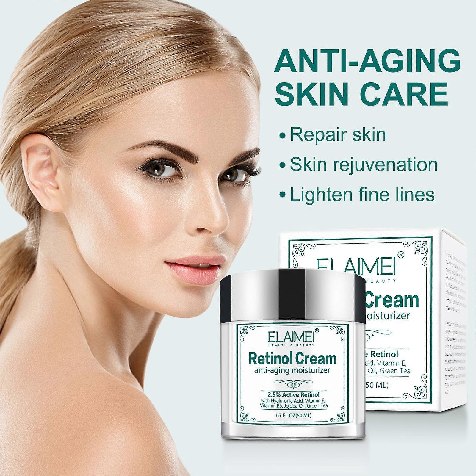 Retinol Face Serum Essence Cream Fade Fine Lines Anti-Aging Anti-Wrinkle