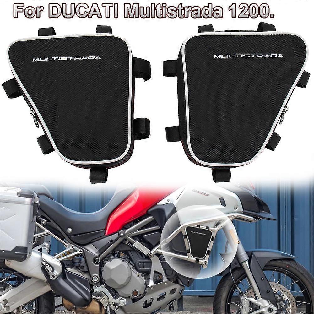 DUCATI Multistrada 1200 -moottoripyörän vedenpitävä korjaustyökalu sijoituspussi runko törmäyspalkkipaketti työkalulaatikon laukut