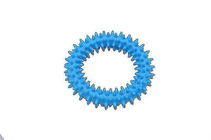 Puppy Teething Chew Toys, 360 Clean Pet Teeth and Soothe Itching Small Dog Puppy Toy Ring Rubber Dog Chew Toy 4pc (D-V2)