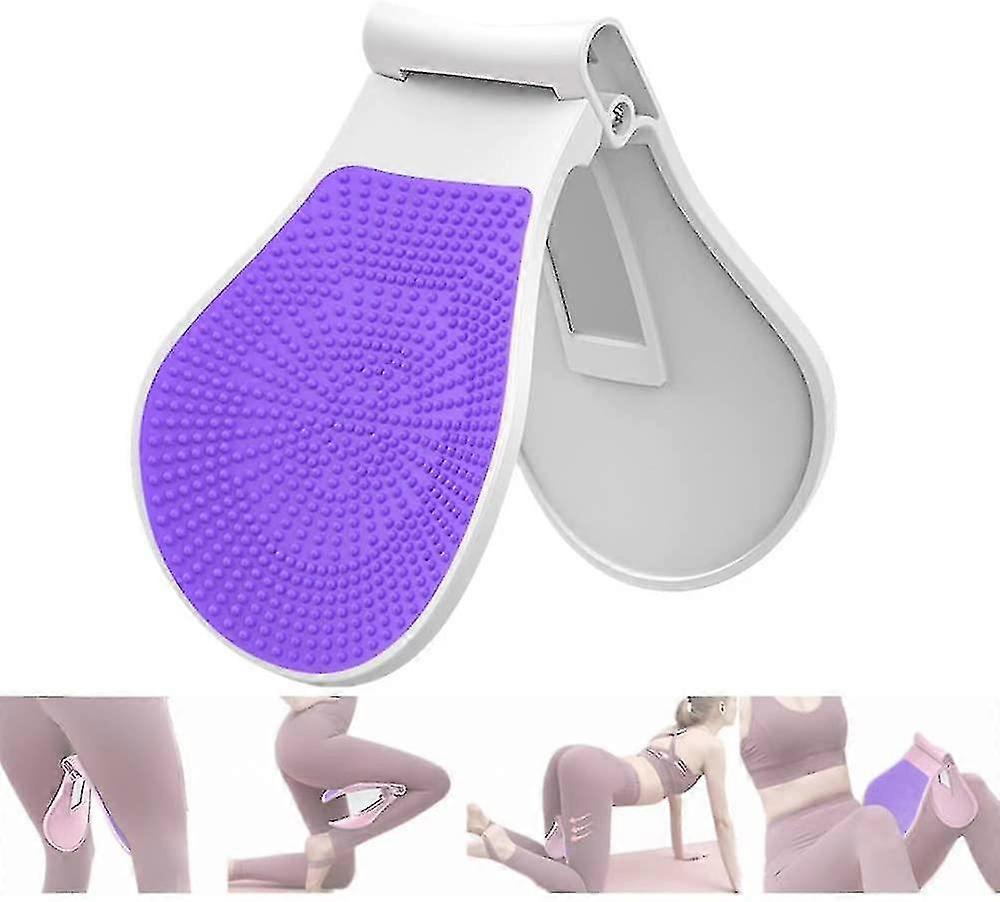 Exerciser Bladder Control Device Pelvic Floor Trainer Thigh Master Muscle Toner Exercise Correcting Buttocks Purple