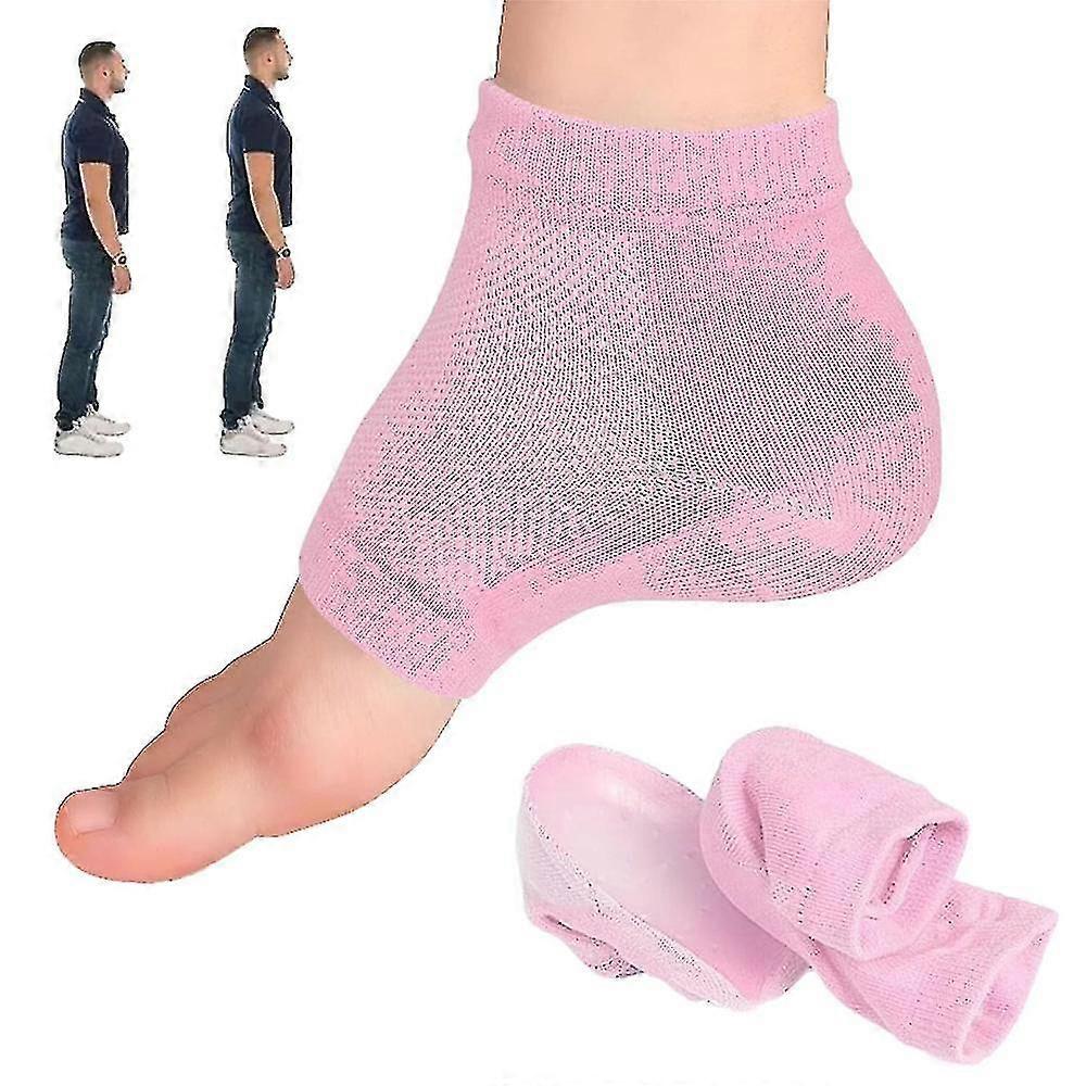 2.5/3.5cm Height Max Socks, Invisible Design Height Max Insoles, Breathable Height Increase Insoles