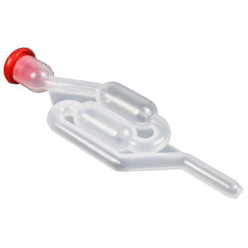 Homebrewing Winemaking Kits Air Lock Seal Brewing Fermentation Check Valve Made Up Of Plastic1pcswhite