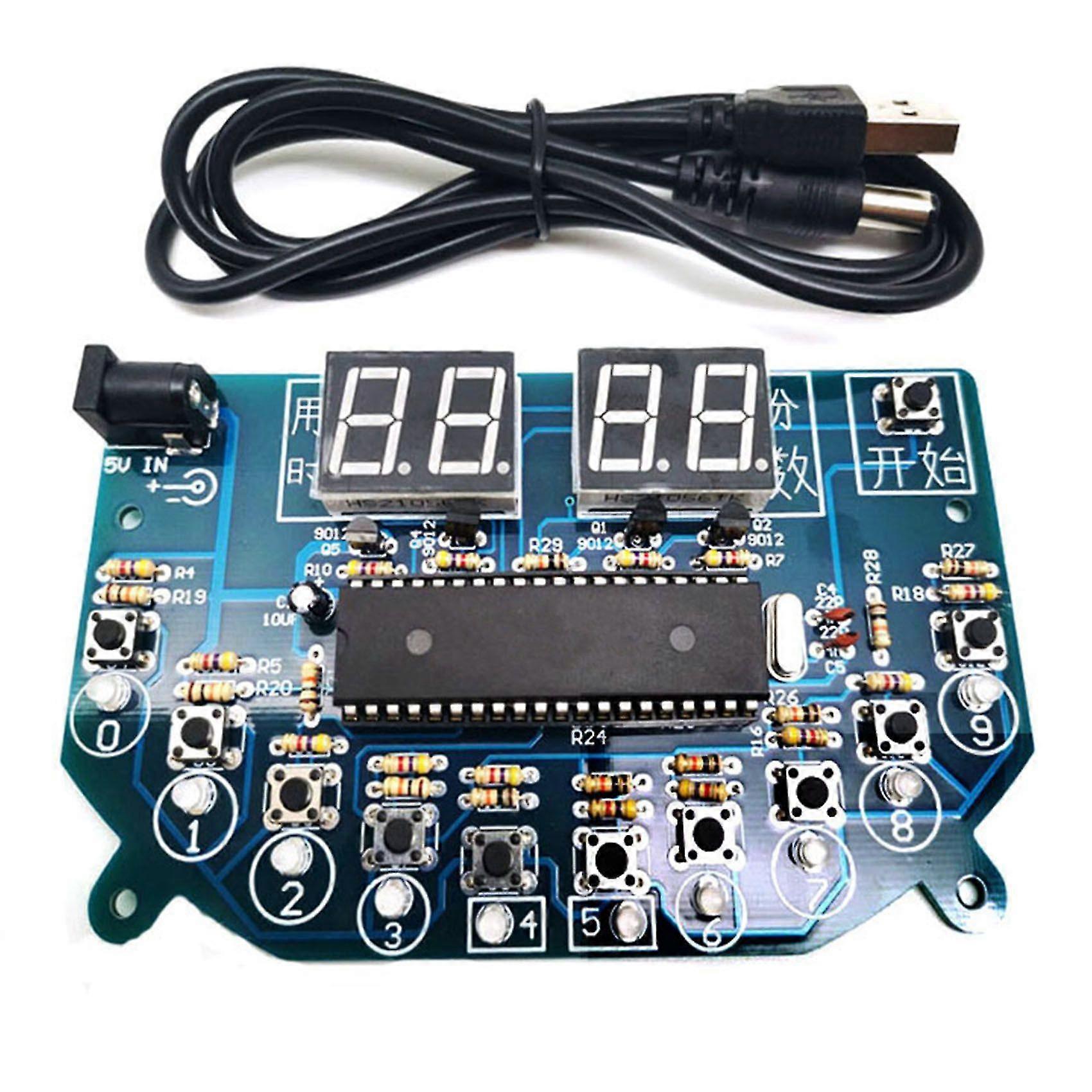 Memory Tester Parts 51 Single-chip Memory Exerciser Electronic Diy Production Kit