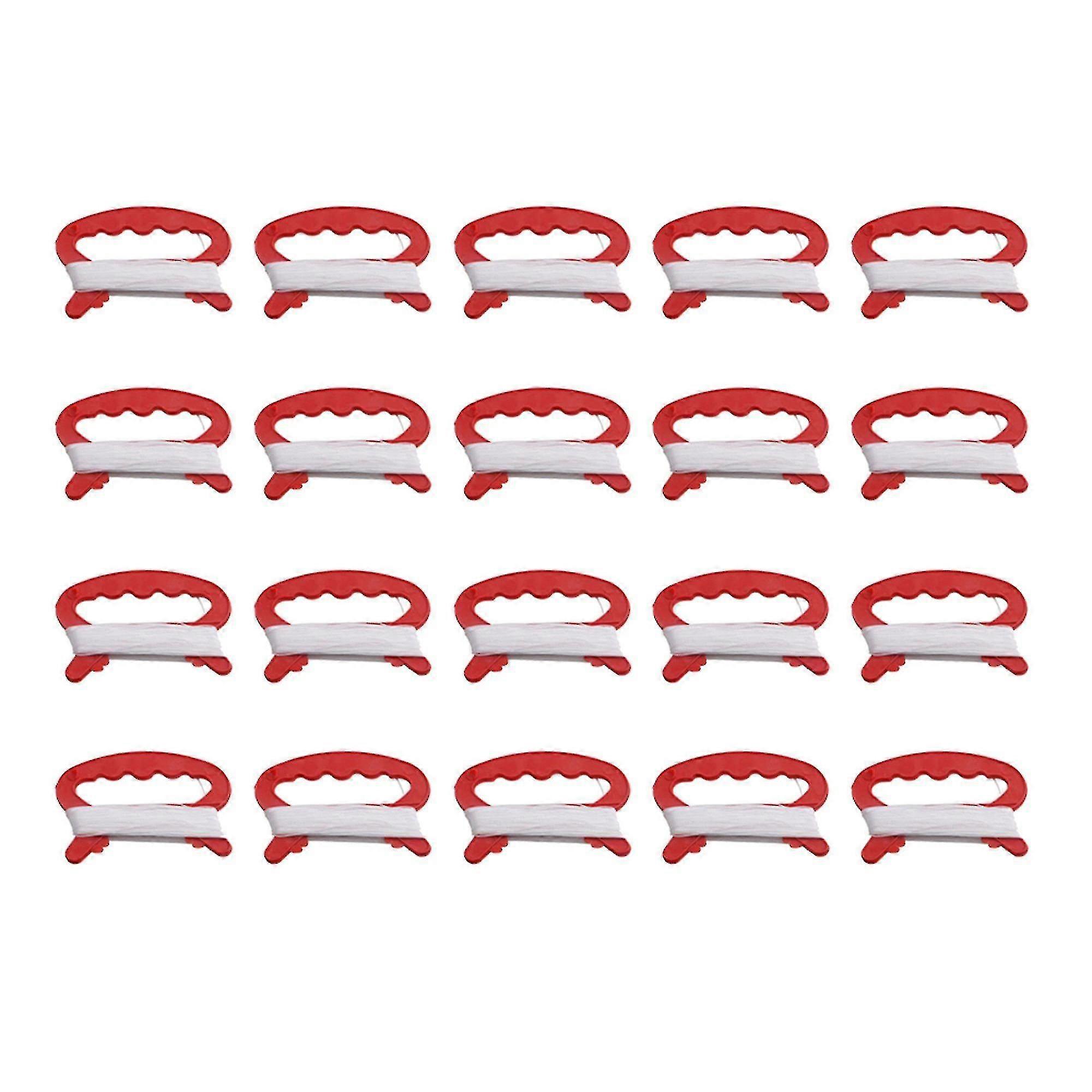 20x Plastic 30m Outdoor Sport Flying Kite Line String With Winder Handle--