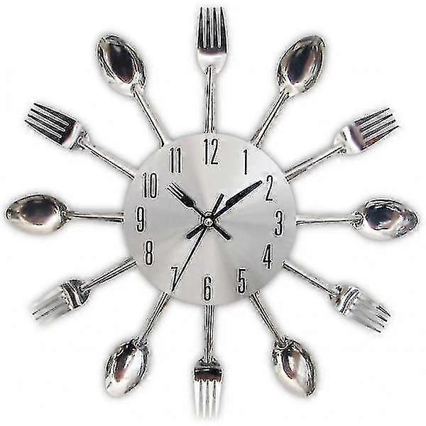 Creative Spoon And Fork Wall Clock