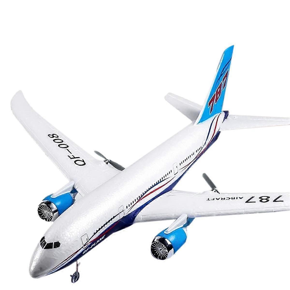 787 Glider Model 2.4G Electric Remote Control Three-Channel Fixed Wing Aircraft Airplane for Kids-