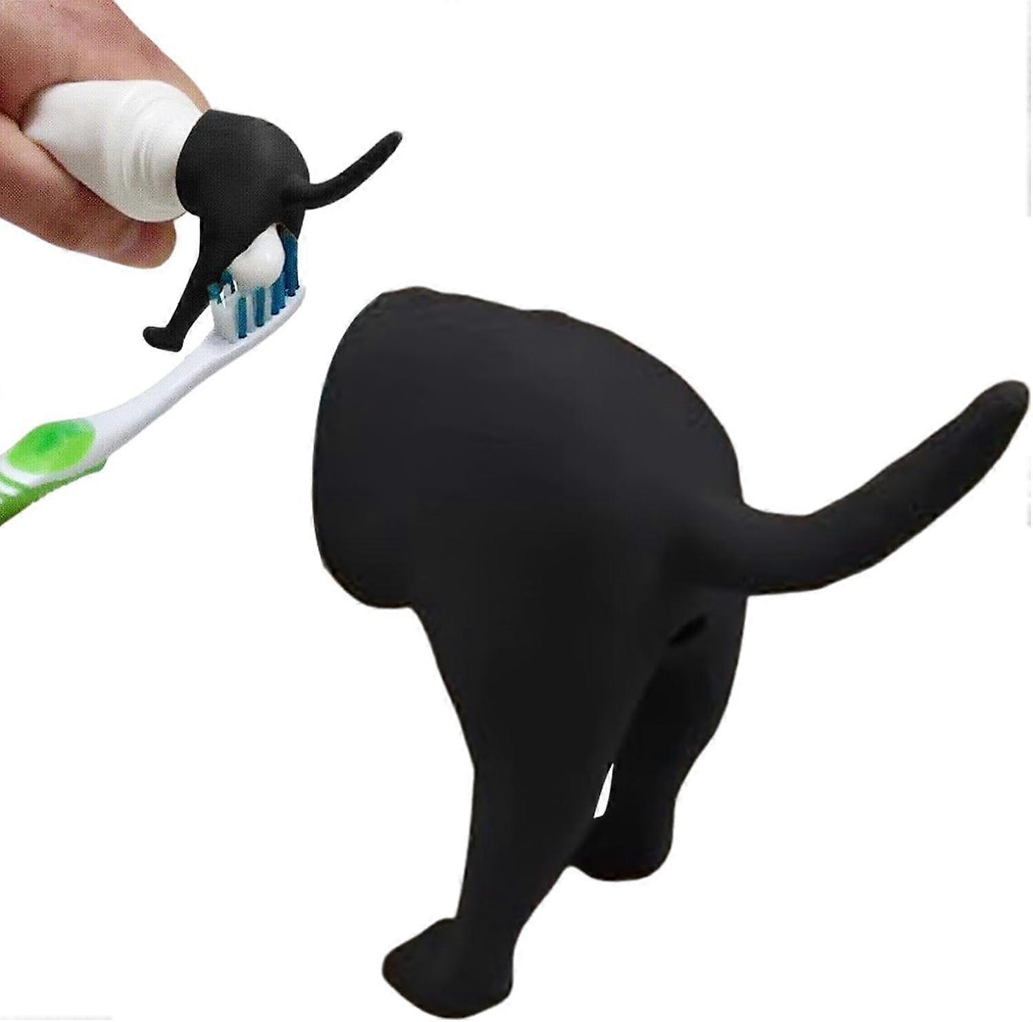 Toothpaste Squeezer Toothpaste Dispenser Poop Dog Butt Toothpaste Top Funny Adult Toothpaste Stopper