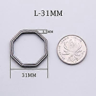 Real Titanium Car Key Chain Men Creative Ultra Lightweight Titanium Keychain Hanging Key Rings Quickdraw Tool Best Gift for Men