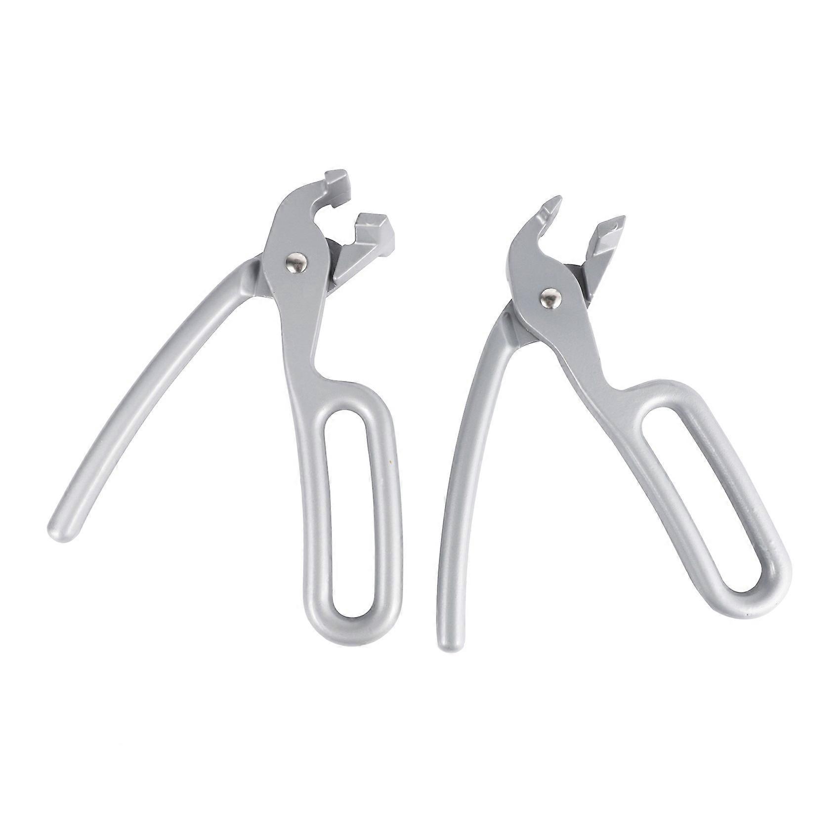 Pizza Gripper for Deep Pizza Pans Heavy Duty Gripper Aluminum Tongs for Pulling Hot Oven Pizza Dish