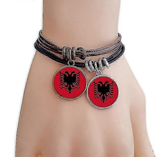 Bransoletka flagi narodowej Albanii
