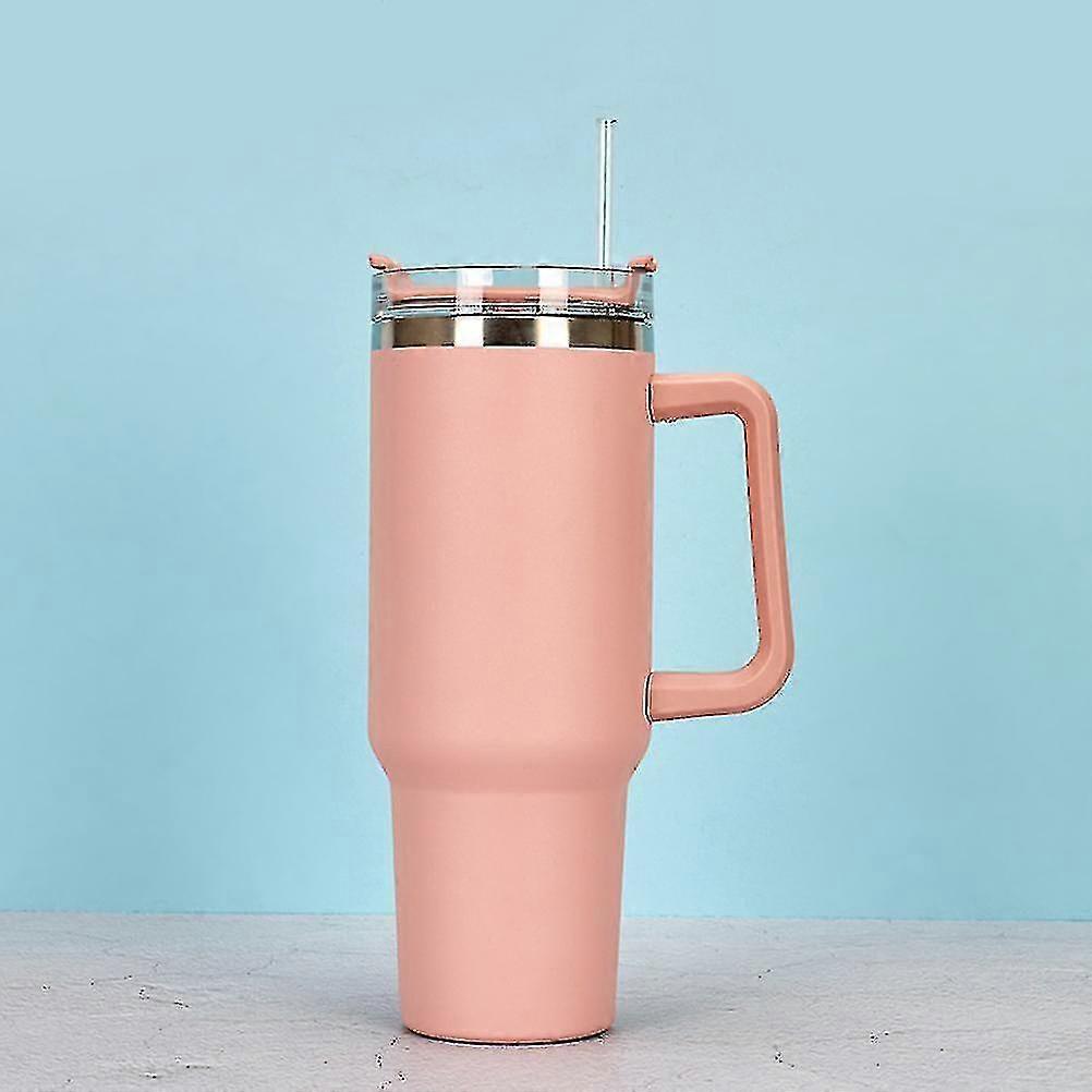 40oz dobrodružství Quencher Tumbler Nerezová termoska vakuové šálky s rukojetí