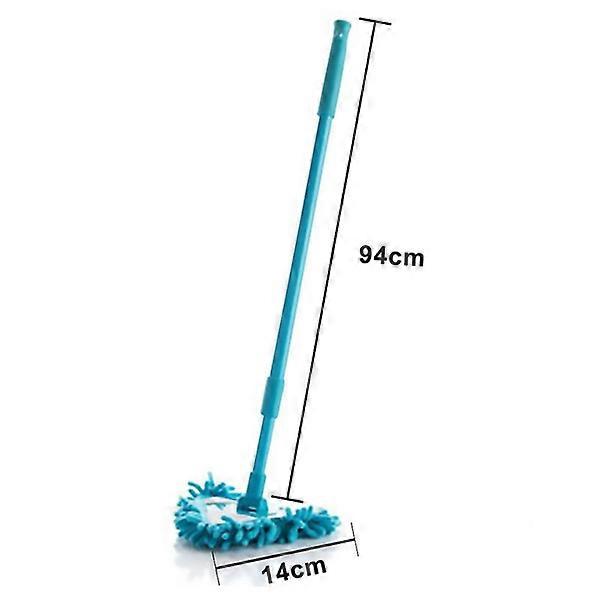 180 rotatable triangle cleaning mop wall ceiling floor toilet mop