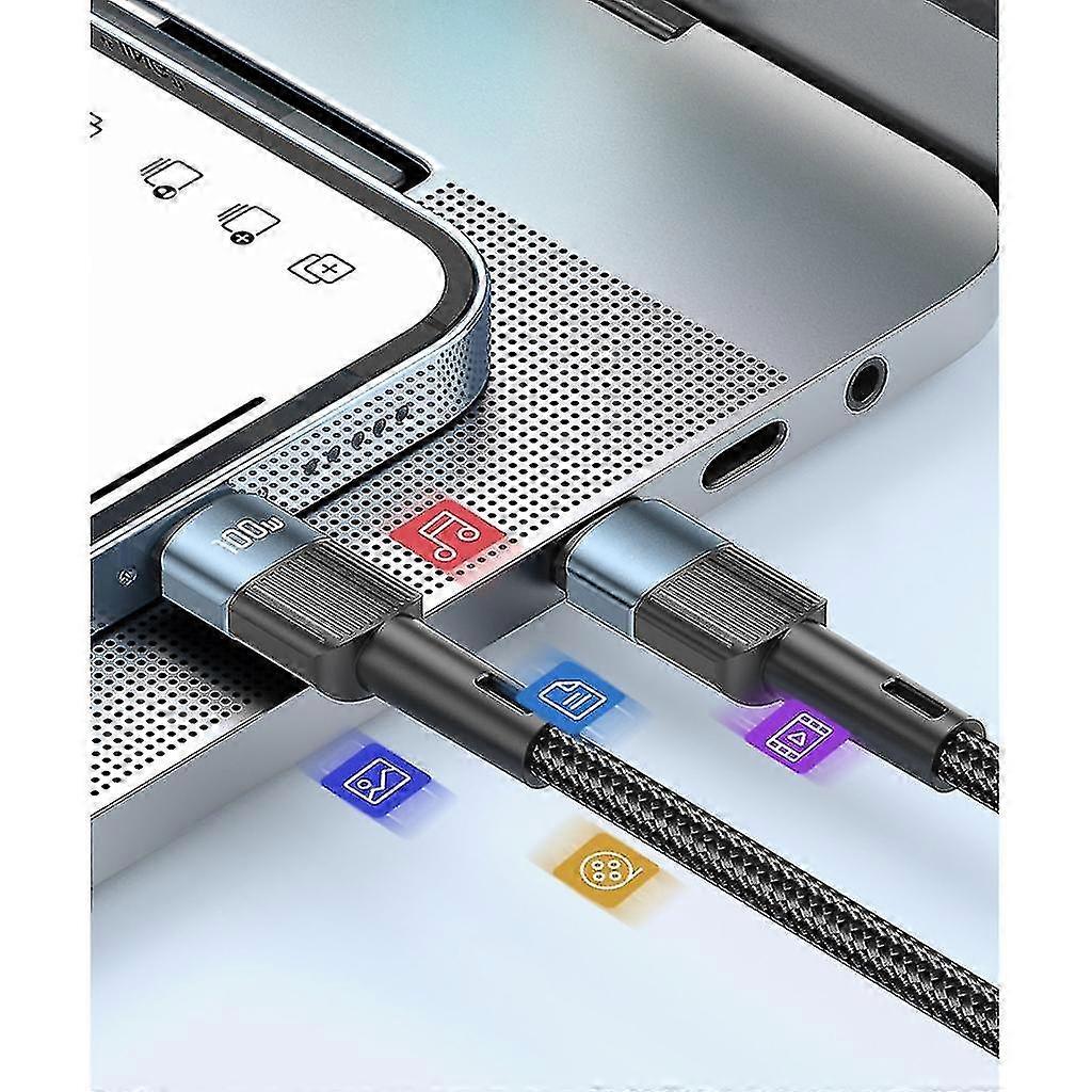 100w Usb C To Usb Type C Cable Usbc Pd Fast Charger Cord Usb C Type-c Cable