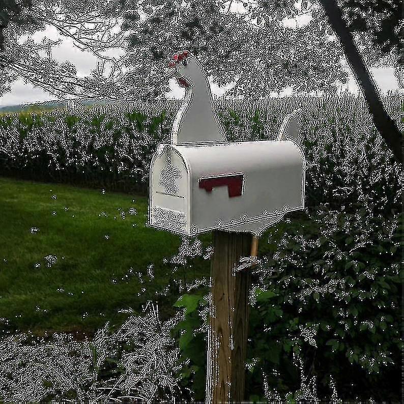 Egyedi lópostaláda vidéki stílus