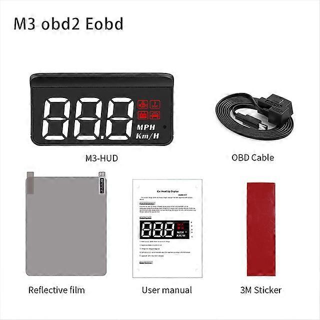 Car Head-Up Display Car Display Computer Windshield Projector Digital Speedometer Display Electronics Auto Accessories Supplies