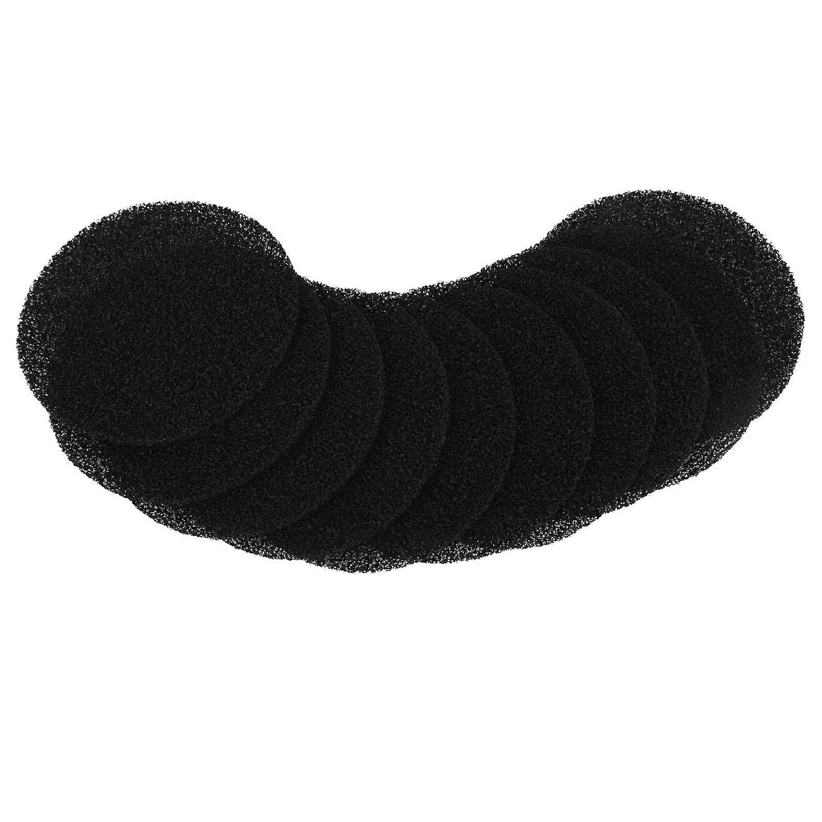 10pcs Mini Desktop Activated Carbon Range Hood Filter Sponge Pad