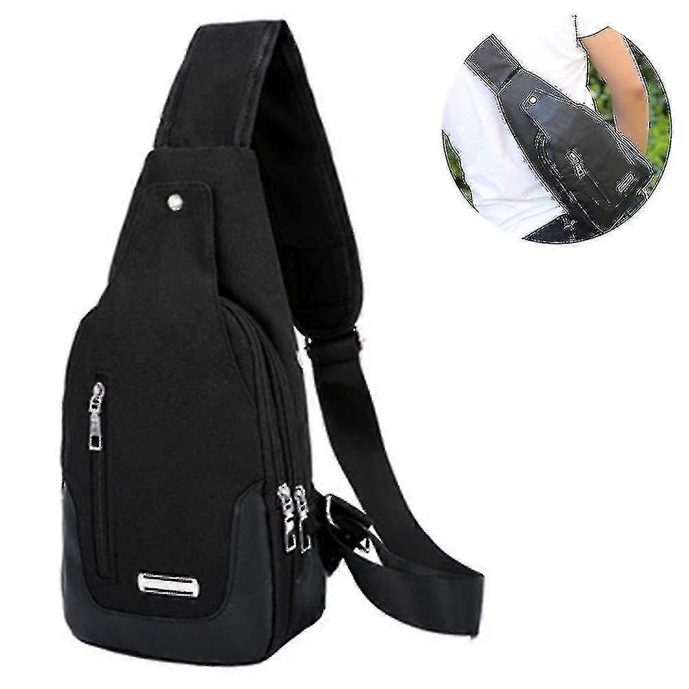 1 Pcs Compact Crossbody Backpack And Day Bag Multifunctional Chest Bag