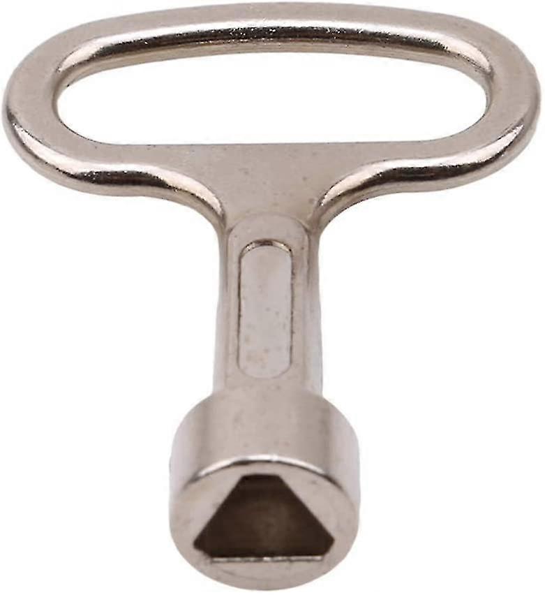 Key lock plate, square socket, triangle, cabinet, switch cabinet, electric box master key, 1 piece