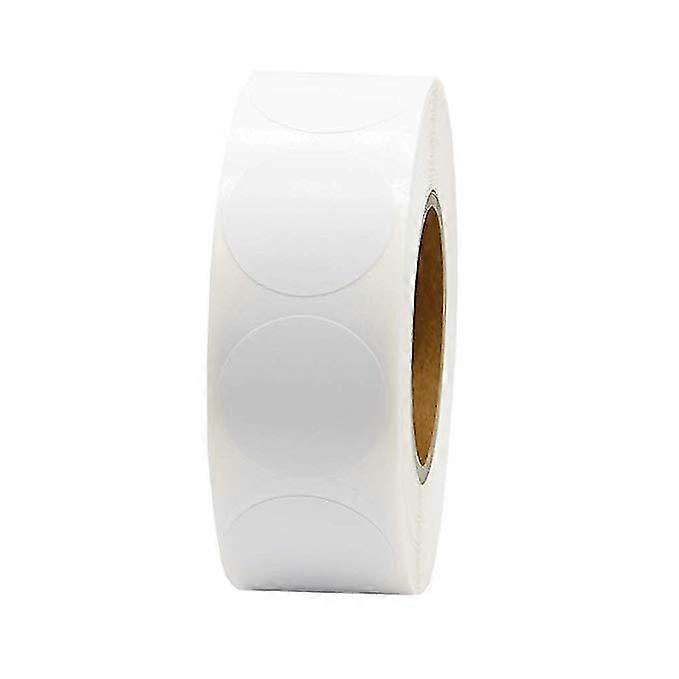 1 '' עגול קידוד עגול מעגל נקודות מדבקות, 500 ספירה כל אחד, צבעים שונים זמינים