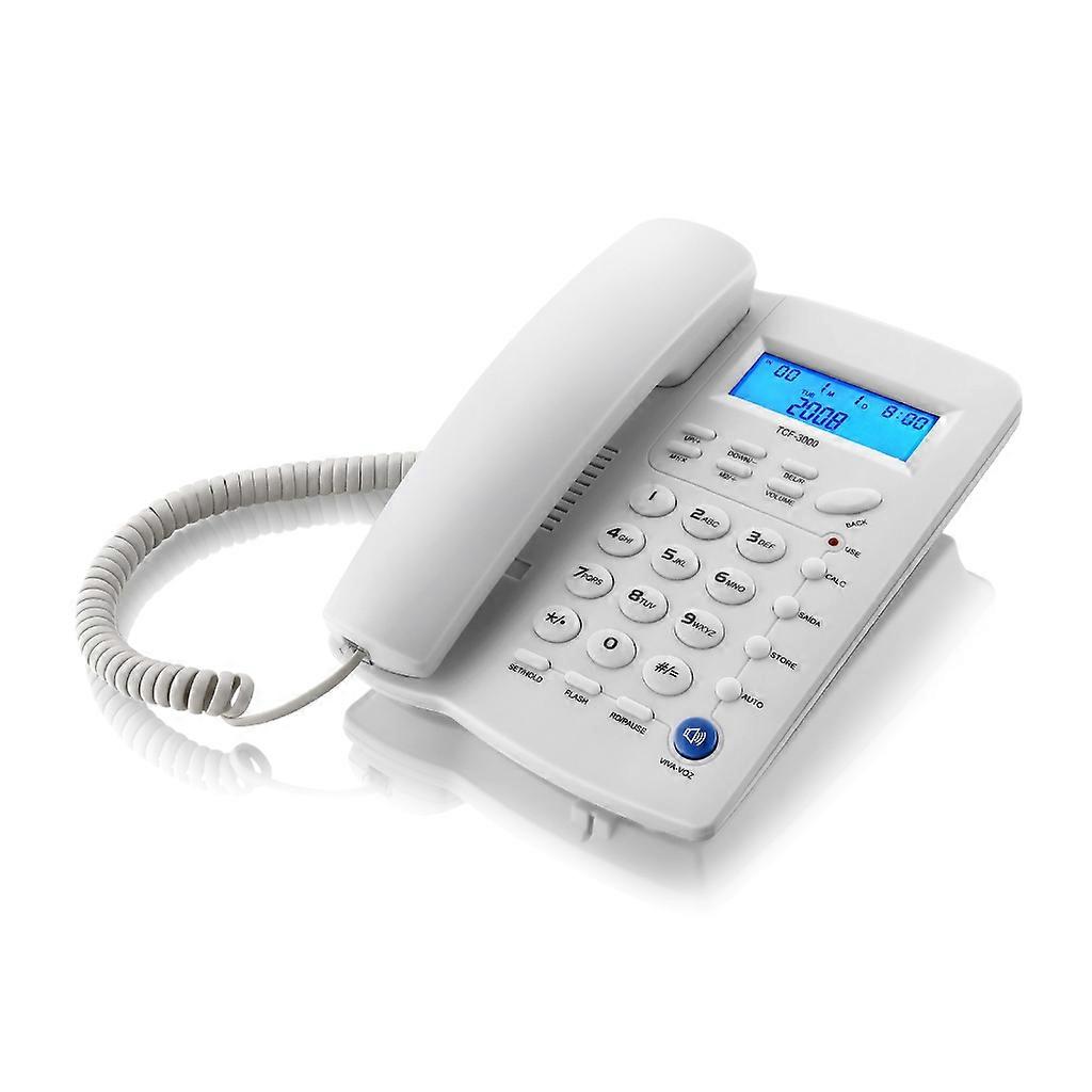 Caller Display Telephone Hands Free Calling Corded Landline Phone Landline