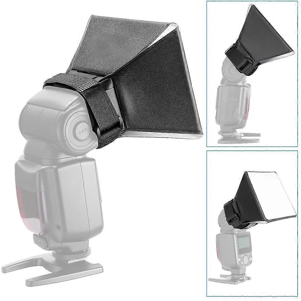 Mini Speed Light Portable Photography Flash Softbox Diffuser 10x13cm