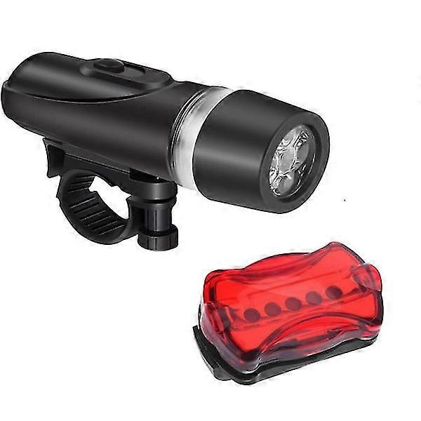 2 PCS LED Bicycle Light Rear Light Front Rear Lamp