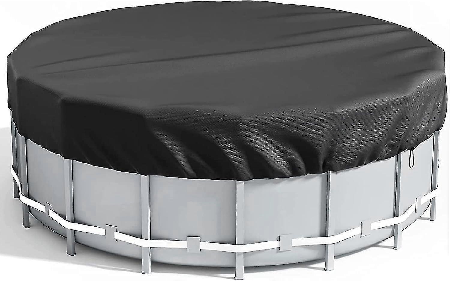 Rectangular Pool Cover, 300 X 201cm Family Pool Cover,solar Pool Cover For Easy Set Up Anti-dust Rainproof Durable