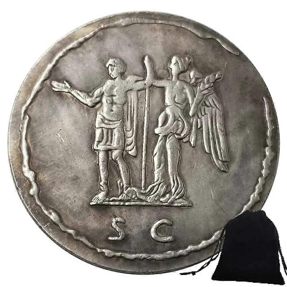 グレートローマコイン 哲学者キングコイン ローマ帝国コイン ラッキー記念コイン 歴史を発見する 古代のコイン+ギフトバッグ