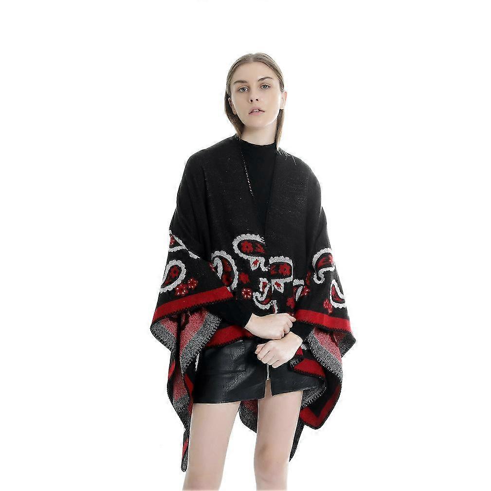 Pashmina Shawl Scarf Pullover Poncho Winter Cardigant for Lady