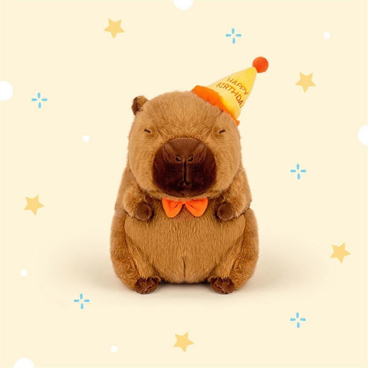 Capybara Plysch Docka SötAnime Fluffig Leksak Kawaii Plushie Grattis på ... Capybara Plysch Docka SötAnime Fluffig Leksak Kawaii Plushie Grattis på ...