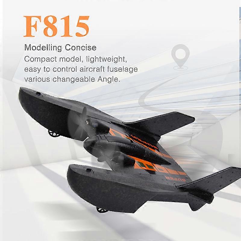 Fx815 Rc Aircraft 2-Channel Fixed-Wing Glider 2.4G Remote Control Spacecraft Model Seaplane Kid Toys