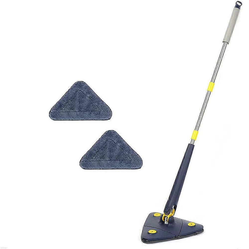 360 Rotatable Adjustable Cleaning Mop Triangle Mops Multipurpose Clean Brush QTL