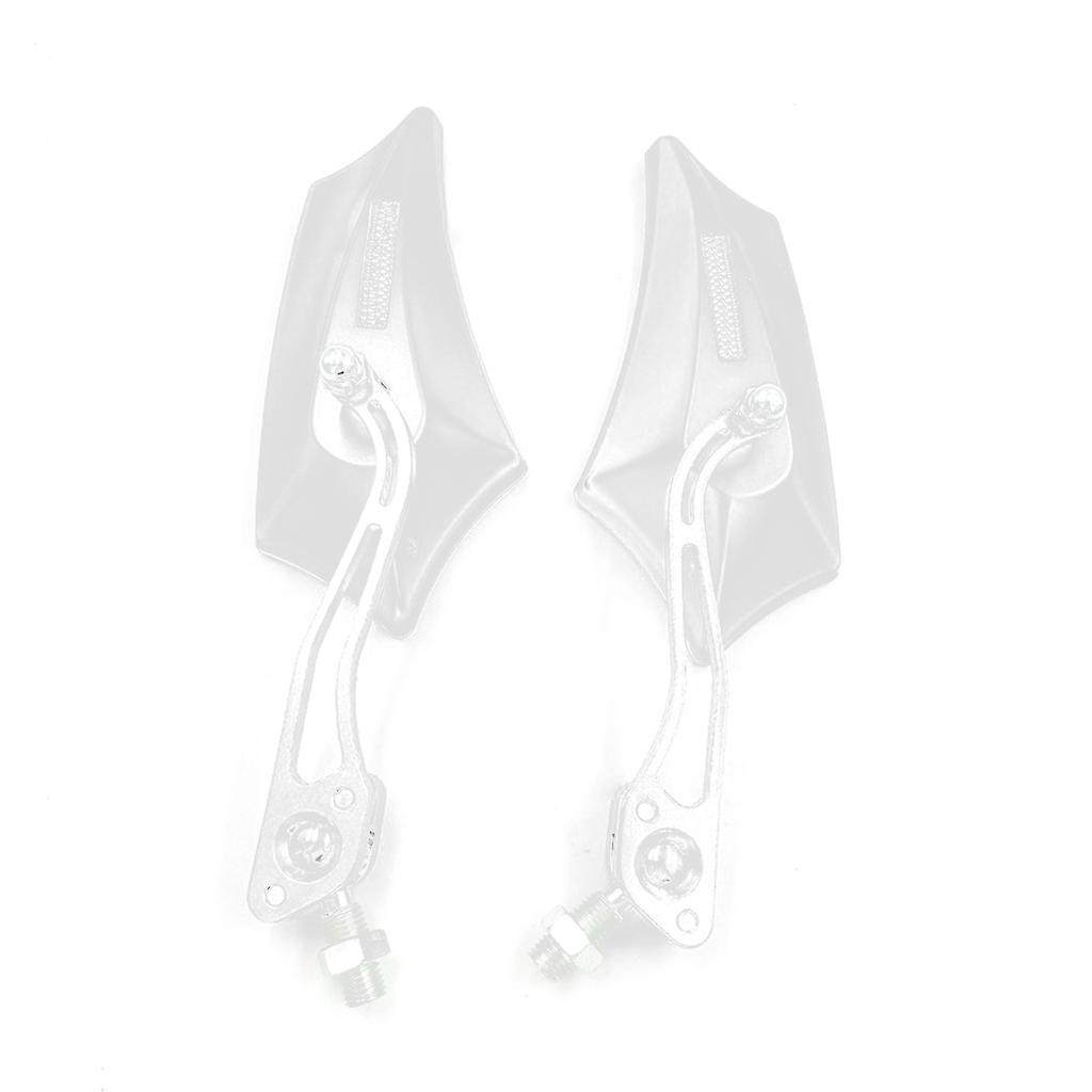 Motorcycle Modified Rear View Mirrors Left Right Side 8mm 10mm for Y-amaha