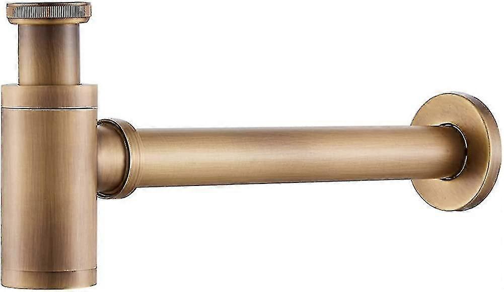 Messing Design Sifon Universal Hevert For servant, servant, baderomsavløp