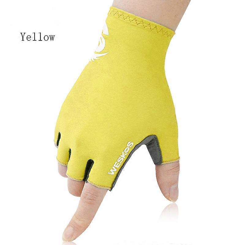 2023 Half-finger New Men Women Breathable None-slip Shockproof Bike Bicycle Driving Cycling Gloves
