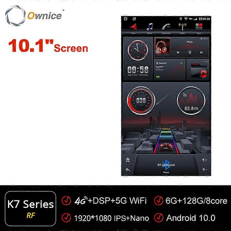 1080P 13.3 pouces 1920 * 1080 Ownice Android10.0 pour Isuzu D-max 2015-2018 Autoradio Auto Multimédia Vidéo Audio GPS Auto Rotatif