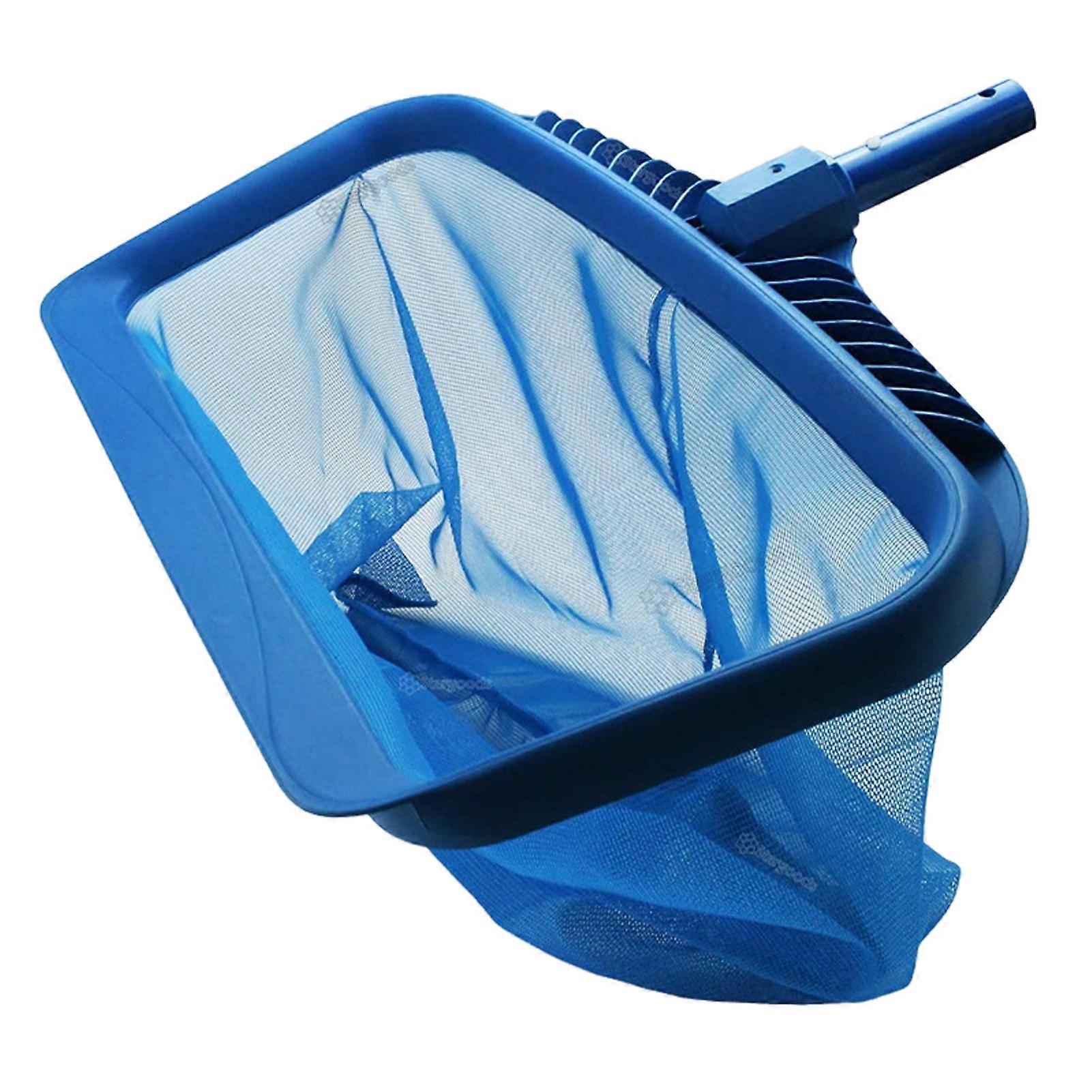 Pool Skimmer Net Ultra Fine Mesh Design Reinforced Frame Simple Installation Swimming Pool Leaf Debris Skimmer Cleaning Tool Jikaix