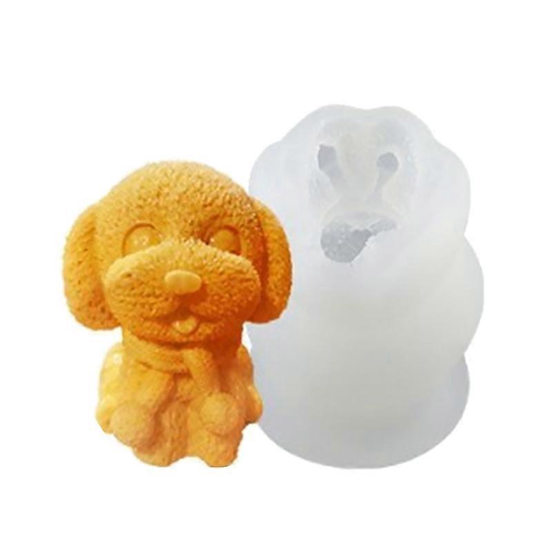 Bear Dog Shape Silicone Ice Cube Tray Maker Cake Chocolate Mold DIY Baking Tool JIKAIX